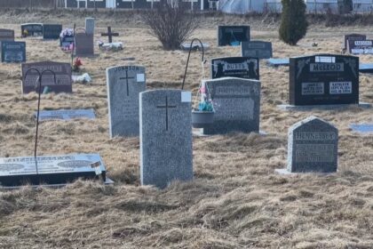 spring-thaw-unearths-piles-of-trash-at-glace-bay-cemetery