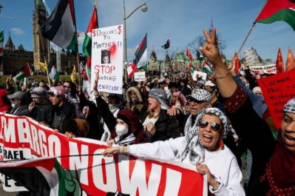 pro-palestinian-protesters-call-out-canadian-arms-transfers-to-israel