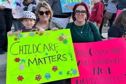 rally-at-sask.-legislature-calls-for-$10/day-child-care-extension-and-funding-reform