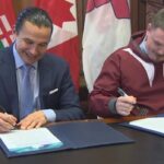 premiers-kinew,-akeeagok-ink-deal-to-build-hydro-transmission-line-from-manitoba-to-nunavut