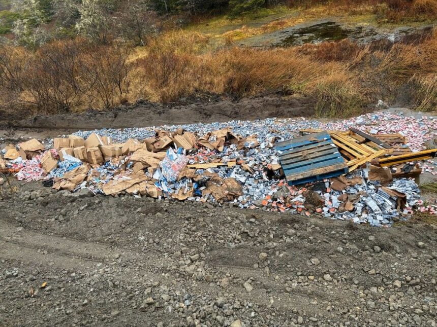 more-than-seven-million-contraband-cigarettes-seized-from-overturned-tractor-trailer:-rcmp