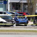 1-dead-after-vehicle-strikes-multiple-parked-cars-in-surrey