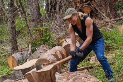 this-bc-woman-is-internet-famous-for-chopping-wood.-so,-she-wrote-a-book-about-it