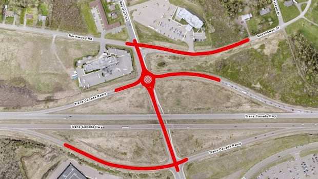 new-roundabout-coming-at-moncton-highway-ramps,-city-chips-in-$1.1m