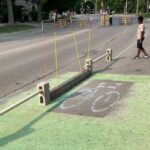 makeshift-bike-lane-set-up-on-wellington-crescent-on-anniversary-of-winnipeg-cyclist’s-death