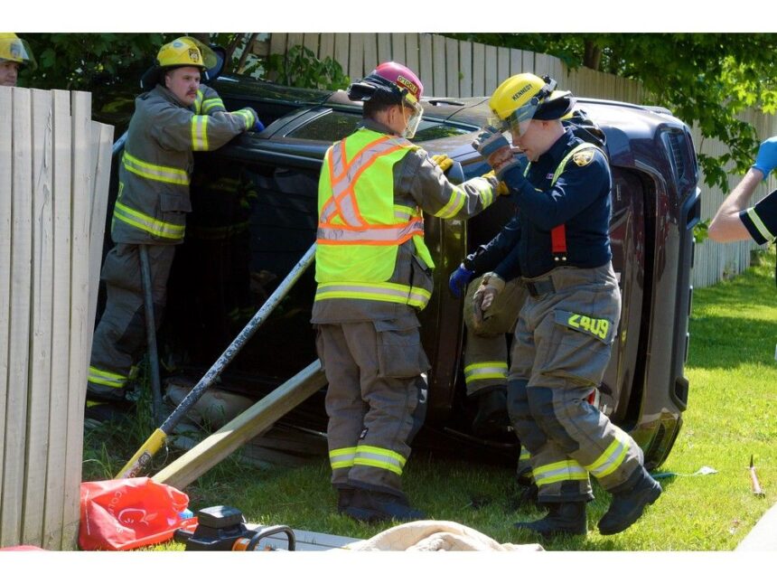 elderly-woman-rescued-from-overturned-suv-in-st.-john’s-thursday-morning