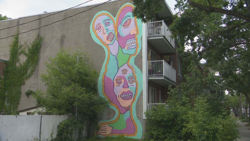lartiste-ojibwe-cedar-eve-devoile-une-murale-dediee-a-la-communaute-bispirituelle-de-montreal