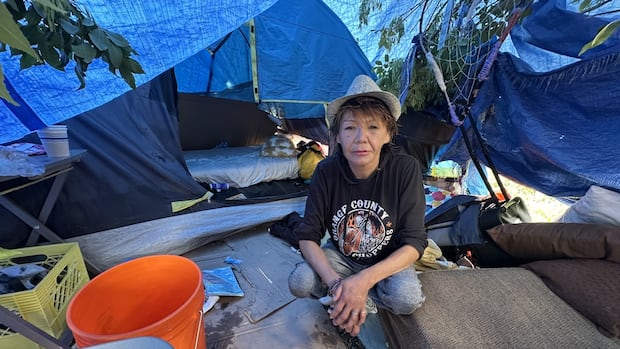 people-in-disraeli-encampment-waiting-for-housing-amid-concerns-about-safety,-bike-chop-shop-in-area