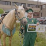 a-girl,-her-horse,-and-her-diploma