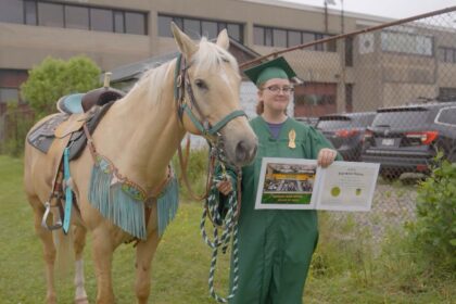 a-girl,-her-horse,-and-her-diploma