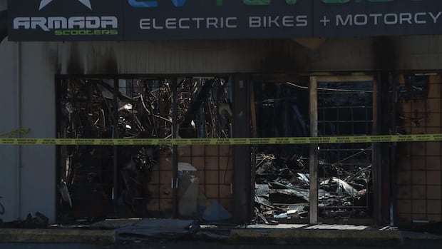 e-bike-shop-in-surrey,-bc.-destroyed-in-a-weekend-fire