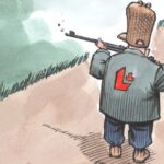 bruce-mackinnon-cartoon:-liberals’-policy-aims-just-a-bit-off-target