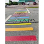 pride-crosswalk-spray-painted-with-disturbing-message,-police-investigating