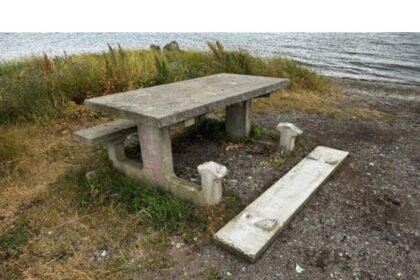 vandals-destroy-concrete-picnic-tables-at-popular-cape-breton-swimming-spot