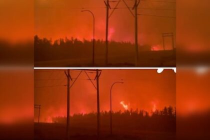 leaf-rapids-home-burns-after-wildfire-leaps-river,-other-vacant-homes-damaged