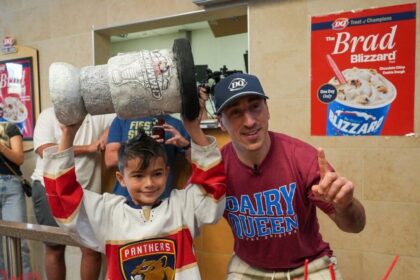 brad-marchand-charity-meet-and-greet-moved-to-fall-river-dairy-queen-because-of-wildfire