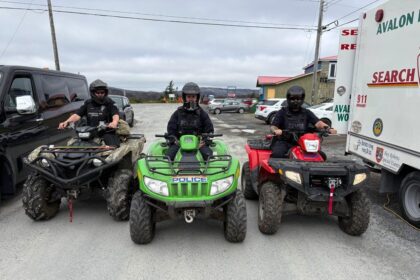 atv-operators-identified-as-rcmp-and-partners-continue-patrols-of-wildfire-evacuated-zone
