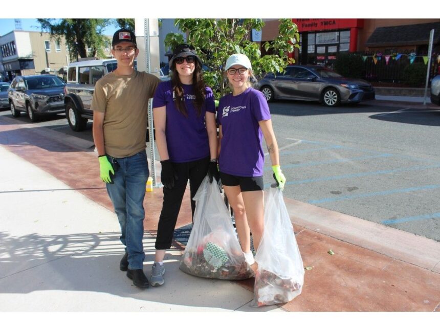 sydney-downtown-development-association-holds-cleanup