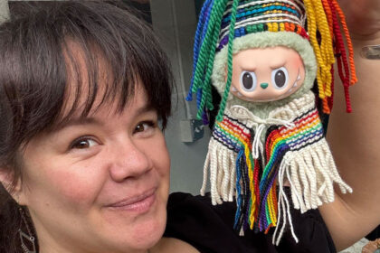 tlingit-artist-crafts-regalia-for-trendy-labubu-while-sharing-traditional-chilkat-weaving