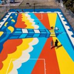 charlottetown-has-a-beautiful-new-basketball-court-that,-from-the-sky,-doubles-as-a-painting