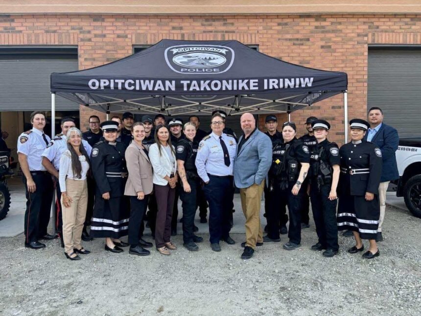 atikamekw-council-of-opitciwan-opens-new-police-station