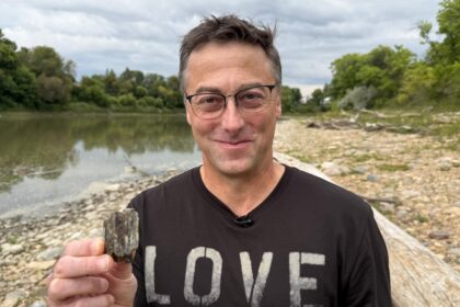 riverbank-walk-leads-to-discovery-of-possible-bison-tooth-fossil