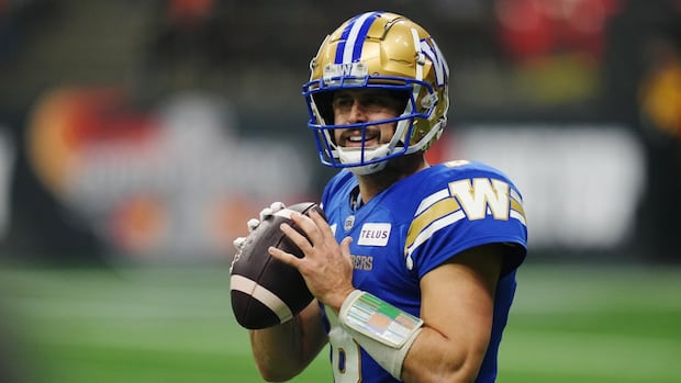 winnipeg-quarterback-collaros-sidelined-by-injury-as-bombers-head-to-hamilton