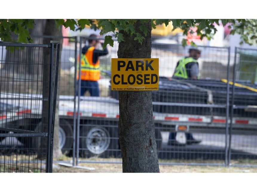 people-sheltering-at-cogswell-park-in-halifax-moved-as-homeless-encampment-site-closes