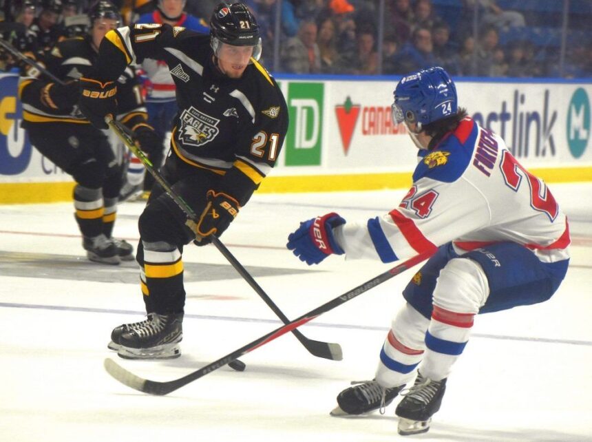 major-junior-hockey:-cape-breton-eagles-fall-to-moncton-wildcats-in-ot