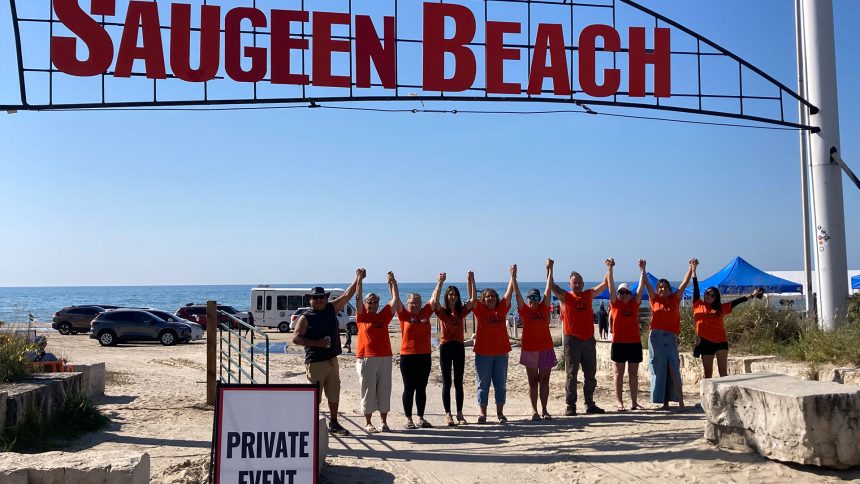 as-summer-fades,-saugeen-first-nation-celebrates-getting-their-beach-back