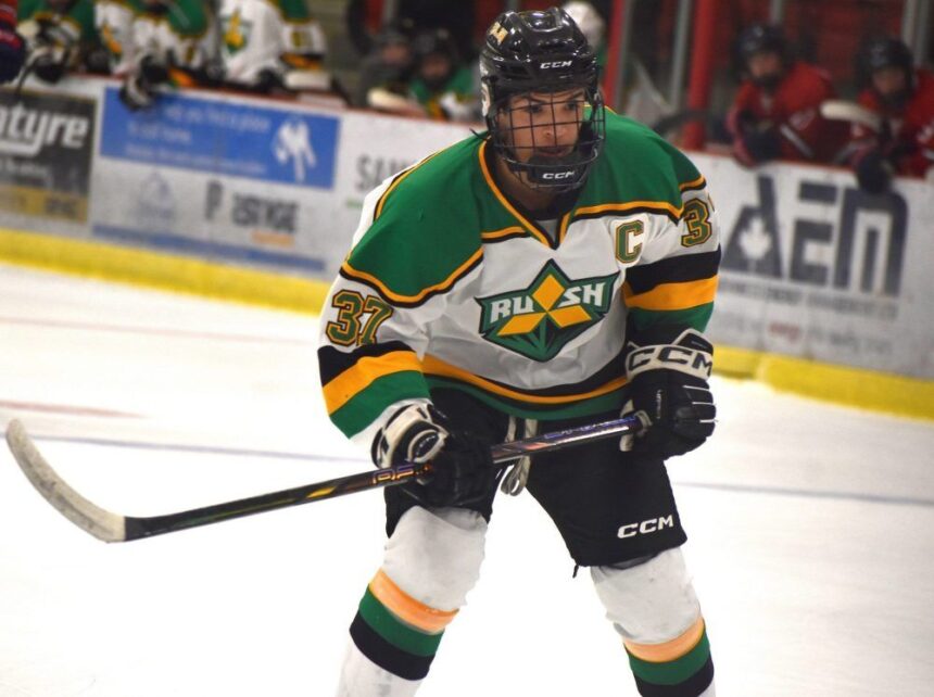 u18-major-hockey-league:-cape-breton-west-islanders-edge-sydney-mitsubishi-rush-despite-host-team-captain’s-hat-trick