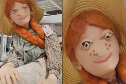 thrift-store-doll-dubbed-‘anne-of-scream-gables’-actually-sculpture-by-late-artist,-says-son
