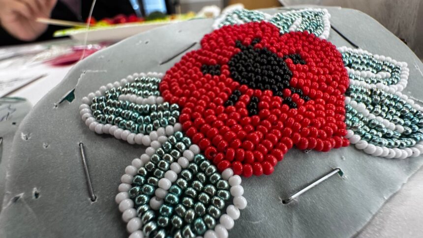indigenous-women-in-pei.-come-together-to-bead-poppies-to-honour-veterans