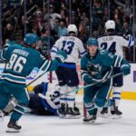 celebrini-takes-nhl-points-lead-as-sharks-top-jets-2-1