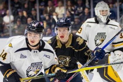 qmjhl:-cape-breton-eagles-sweep-inaugural-road-series-against-newfoundland-regiment
