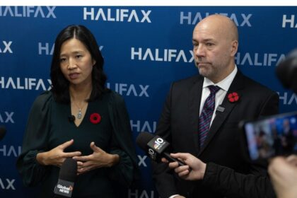 boston-mayor-michelle-wu-visits-halifax-ahead-of-lunenburg-tree-cutting