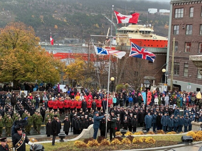 st.-johns-marks-remembrance-day-amid-harsh-weather