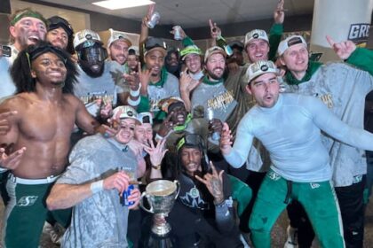 confetti,-champagne-and-cigars:-roughriders-soak-up-5th-grey-cup-surrounded-by-loved-ones