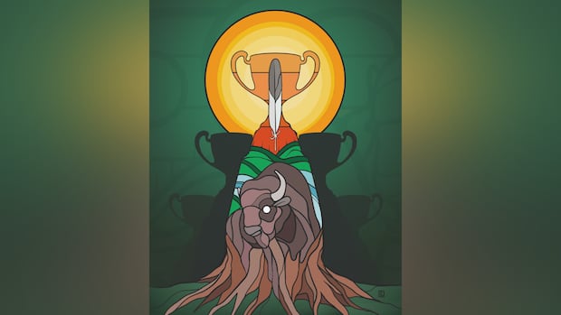 sask.-artist-behind-indigenous-riders-logo-creates-new-design-to-celebrate-grey-cup-win