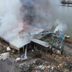 fire-at-former-delta,-bc.,-lumber-mill-sends-smoke-billowing-over-fraser-river