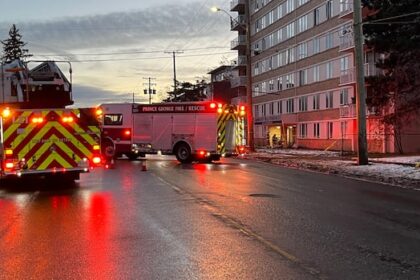 1-arrested-after-apartment-fire-near-downtown-prince-george