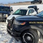 woman-who-blew-through-border-crossing-arrested-after-highway-chase,-north-dakota-police-say