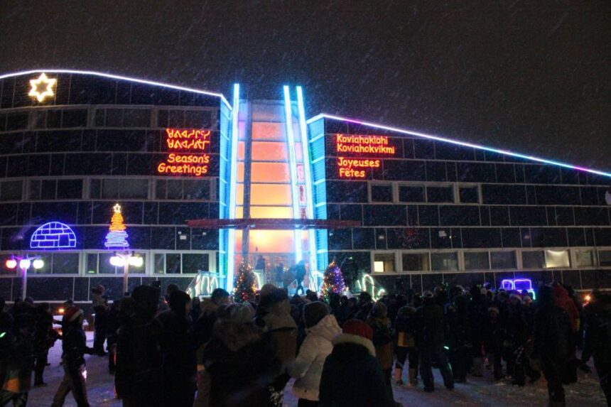 legislative-assembly-set-aglow-amid-falling-snow