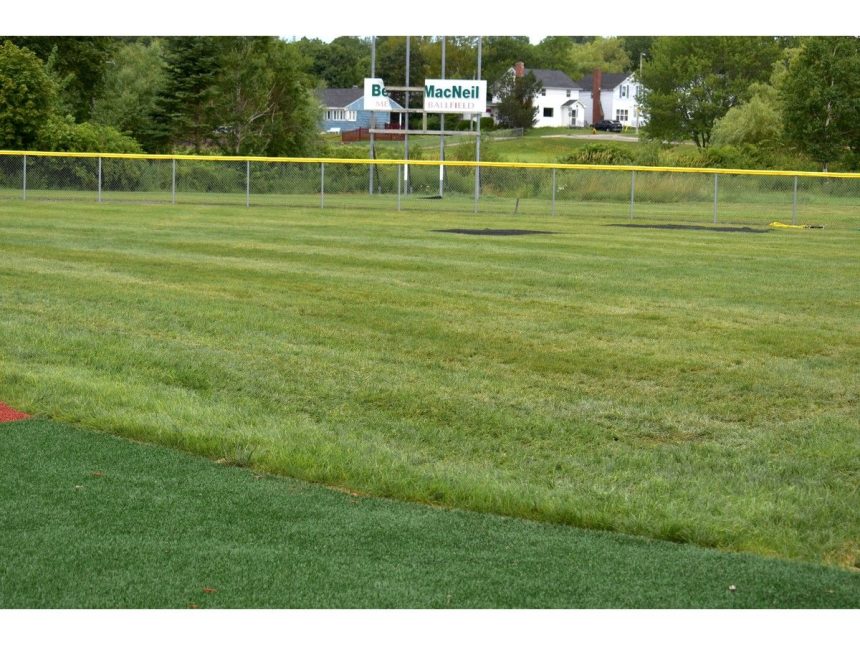 outfield-grass-issues-causing-delay-in-opening-newly-renovated-bernie-macneil-memorial-ball-field-in-cape-breton
