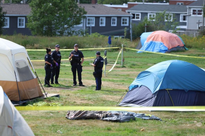 man-taken-to-hospital-following-shooting-at-dartmouth-homeless-encampment