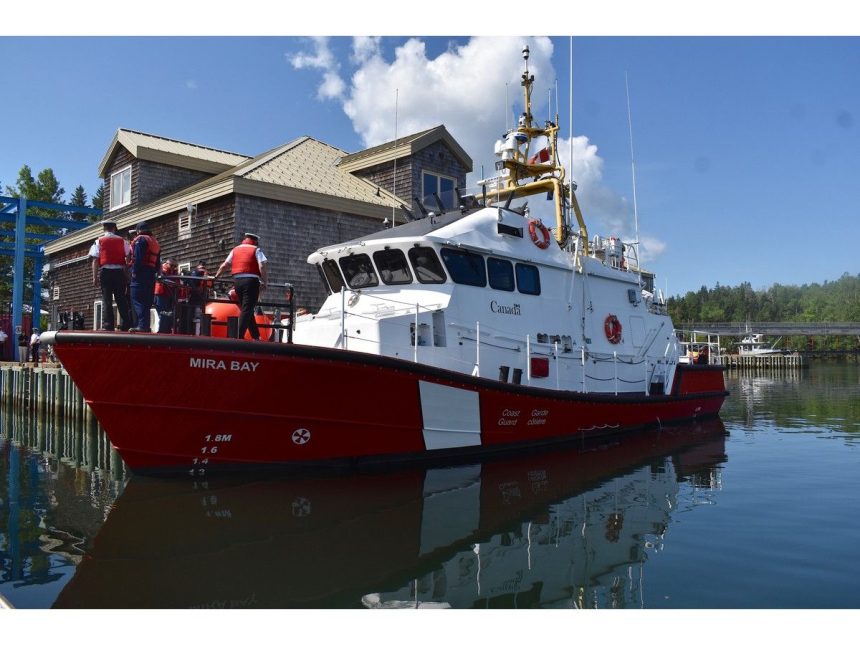 safer-waters-ahead:-new-canadian-coast-guard-search-and-rescue-lifeboat-mira-bay-welcomed-into-service-in-cape-breton