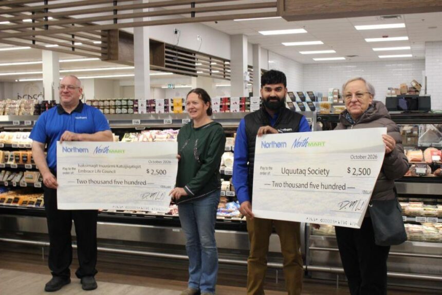 north-west-company-makes-two-$2,500-donations-at-renovated-iqaluit-northern-opening