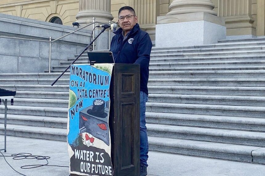 indigenous-rights-at-forefront-of-anti-ai-data-centre-rally-in-edmonton