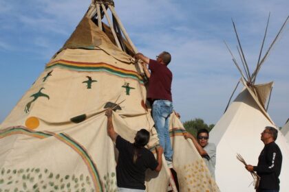 a-century-after-it-was-taken,-ancestral-tipi-cover-returns-to-kawacatoose-first-nation